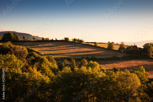 View of Galicia landscape