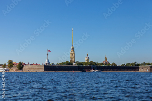 Hare island and the Peterpavlovskay fortress