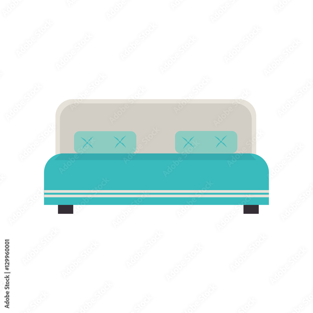hotel bed isolated icon vector illustration design hotel bed isolated icon vector illustration design