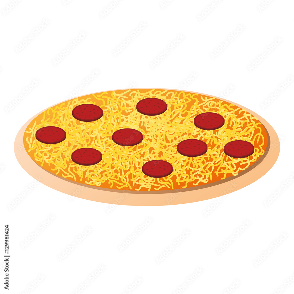 delicious pizza italian icon vector illustration design delicious pizza italian icon vector illustration design