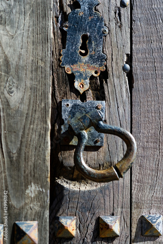 medieval door knocker