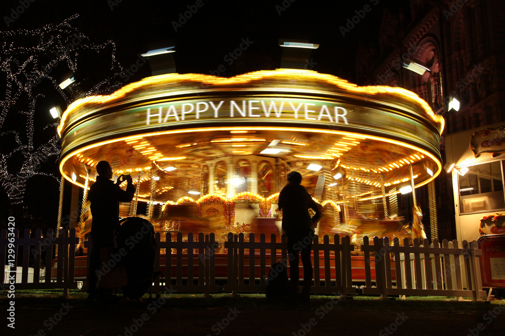 Happy New Year
Merry-go-round Happy New Year
Merry-go-round