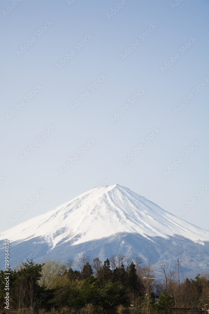 Obraz premium Mt. Fuji Seen From Kawaguchi Lake