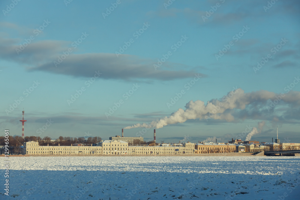 Fototapeta premium Saint Petersburg in winter