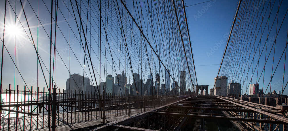 Brooklyn Bridge and Manhattan Brooklyn Bridge and Manhattan