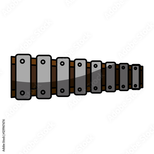 timbal instrument isolated icon vector illustration design