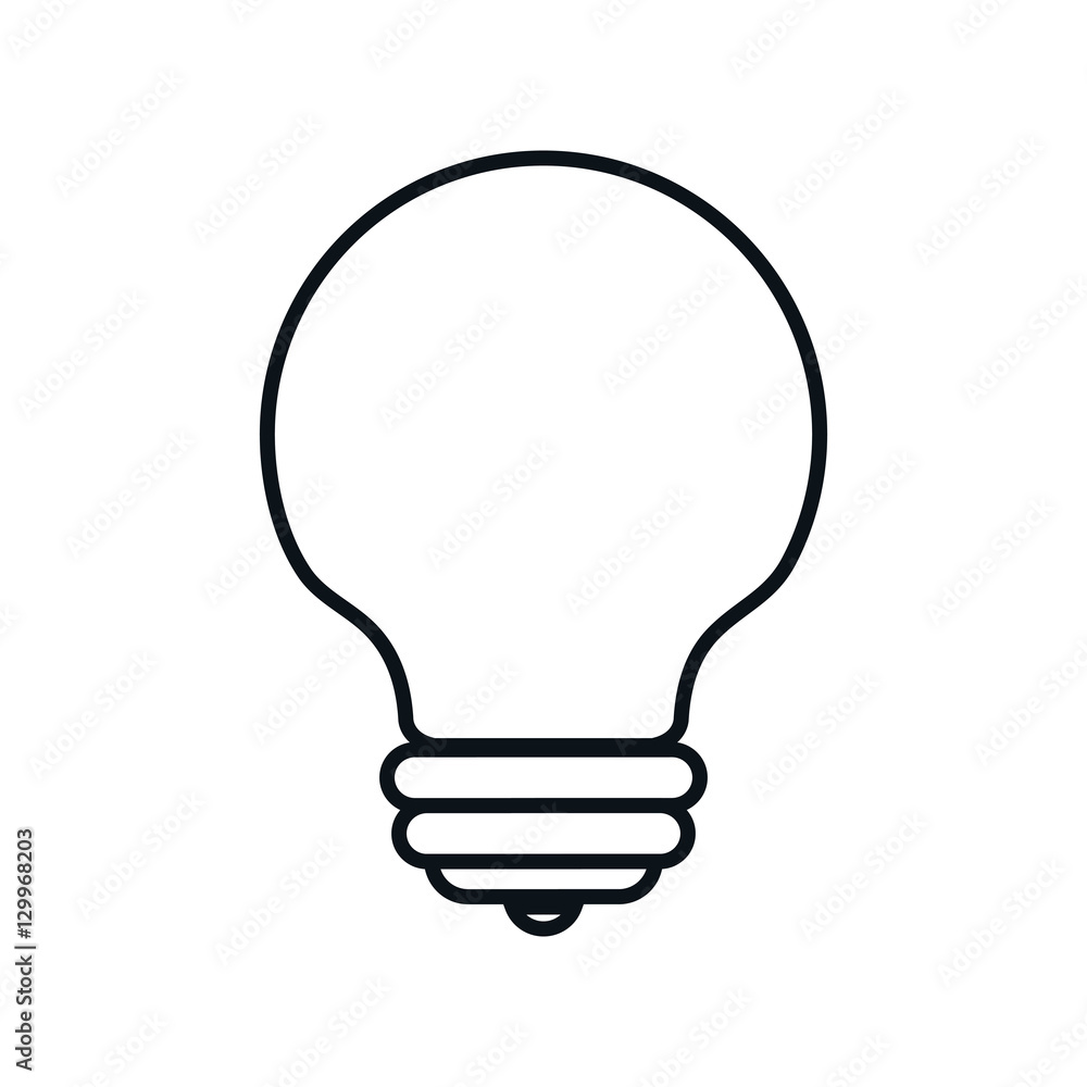 bulb light isolated icon vector illustration design bulb light isolated icon vector illustration design
