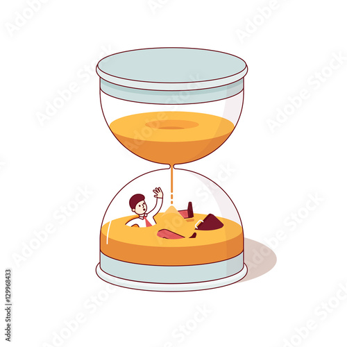 Deadline and time is money concepts