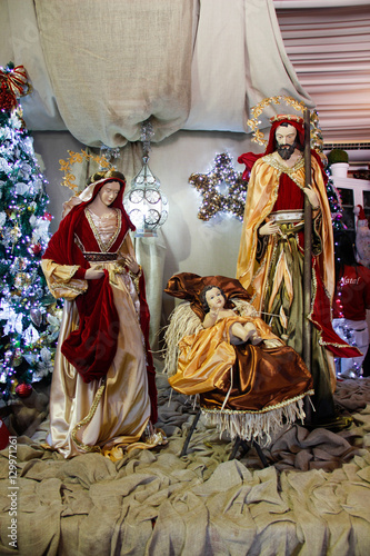 José, Maria e o menino Jesus
