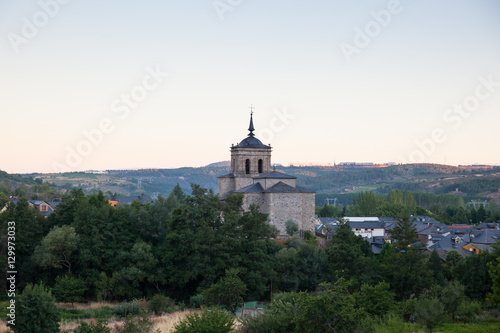 Viewe of the Church of San Nicola da Bari, Molinaseca © bepsphoto