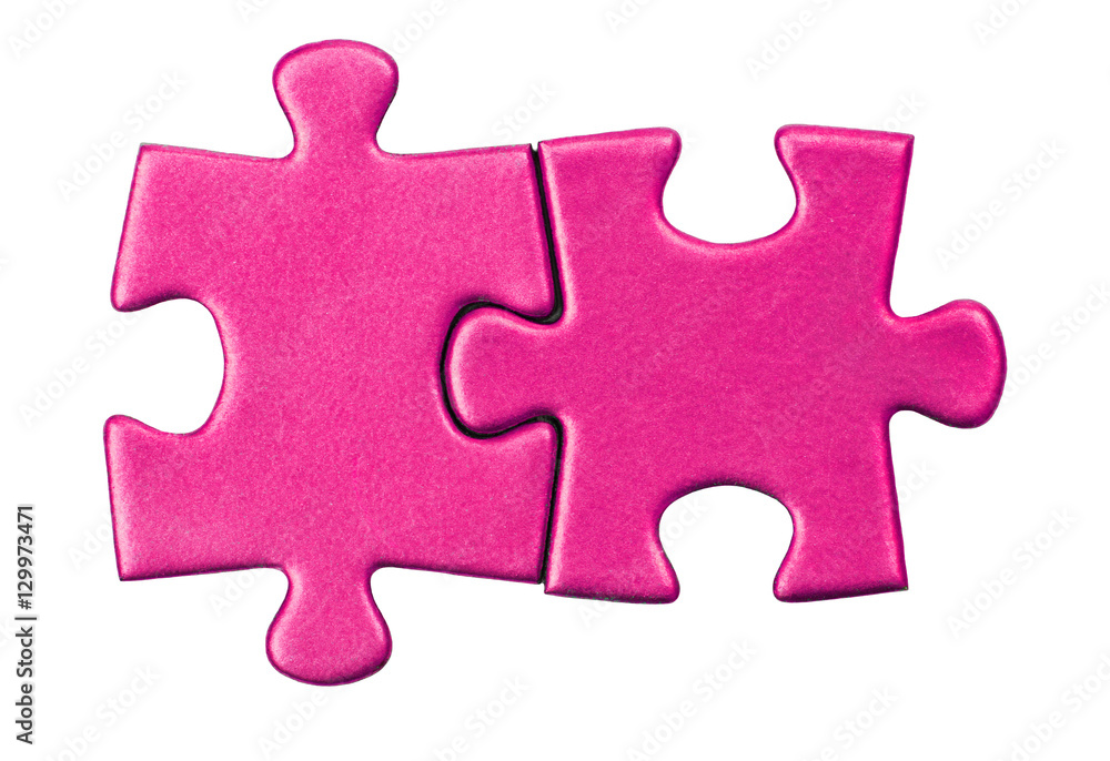 puzzle pieces on white background puzzle pieces on white background