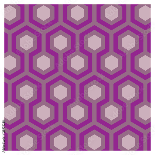 Vector background of seventies colorful wallpaper
