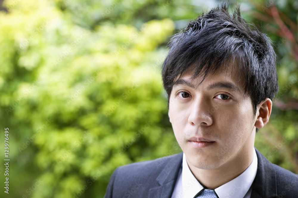 Close-up portrait of confident businessman Close-up portrait of confident businessman