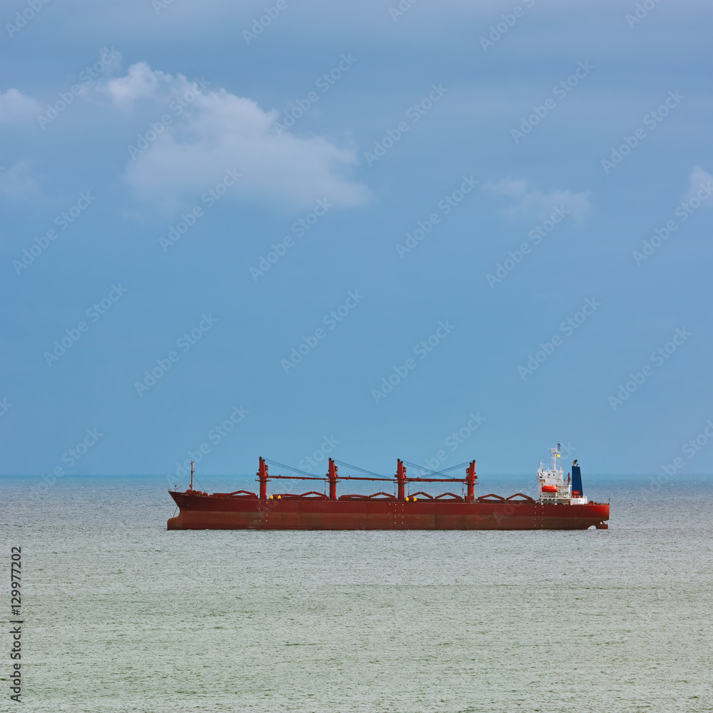 Fototapeta premium Dry Cargo Ship