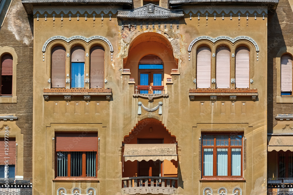 Fototapeta premium Fragment of an Old Building