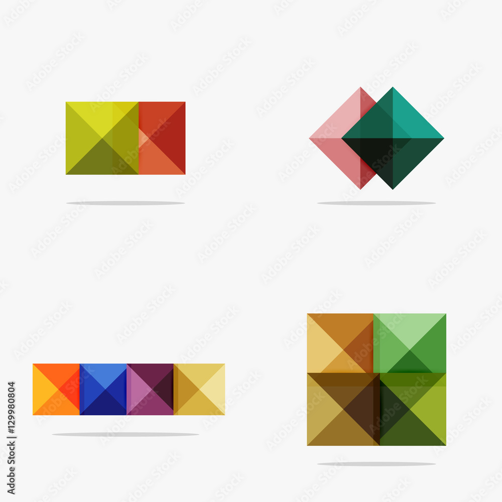Vector blank abstract squares background Vector blank abstract squares background