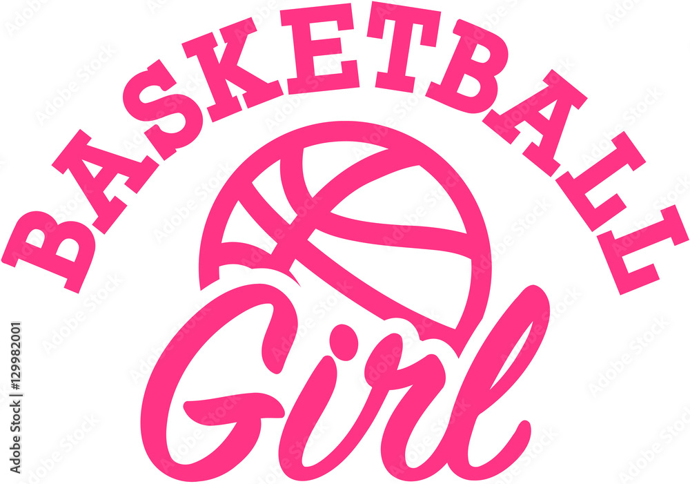 Fototapeta premium Basketball Girl