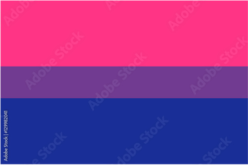 Bisexual pride flag photo