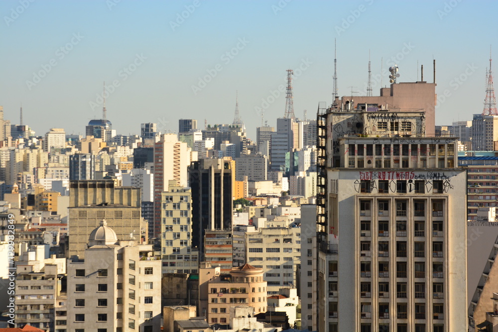 Skyscrappers in  São Paulo, Brazil