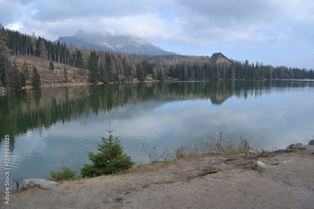 One of the most beautiful lakes in Slovakia, High Tatras. One of the most beautiful lakes in Slovakia, High Tatras.