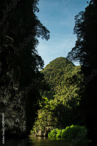 landscape of mountain   Krabi  Thailand