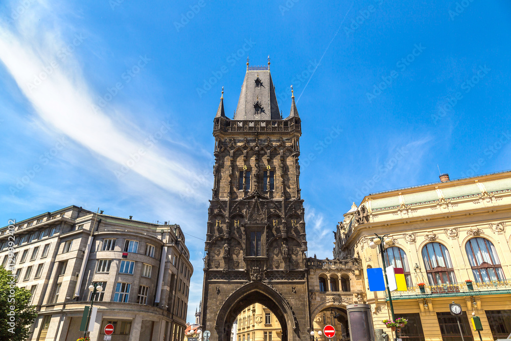Naklejka premium Powder Gate in Prague