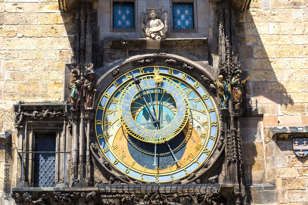 Obraz premium Astronomical Clock in Prague