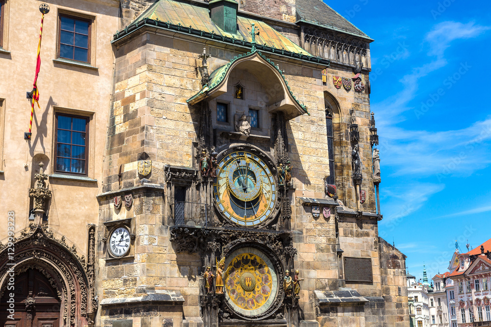 Obraz premium Astronomical Clock in Prague