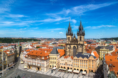 Old Town square in Prague