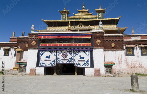 Samye Monastery, Tibet, China photo