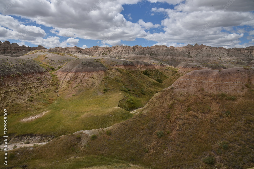 Valley in the Badlands Valley in the Badlands