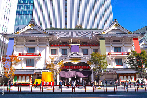 Fotografía 銀座　歌舞伎座