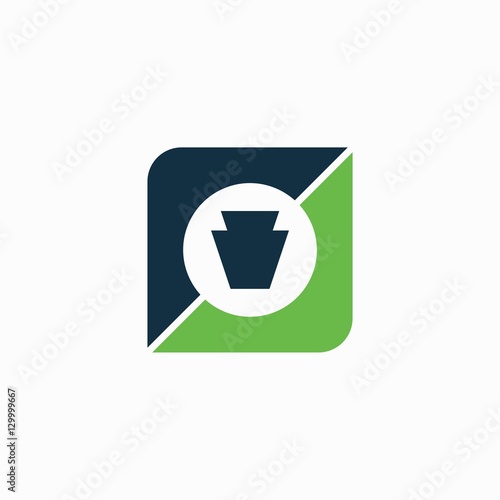 Wallpaper Mural Keystone logo design Torontodigital.ca