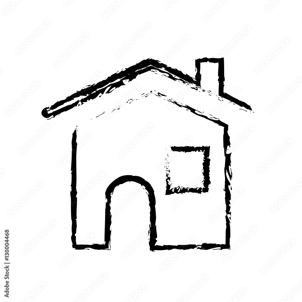 House real estate symbol icon vector illustration graphic design House real estate symbol icon vector illustration graphic design