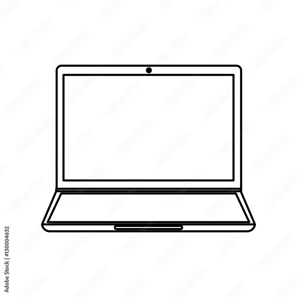 Laptop computer technology icon vector illustration graphic design Laptop computer technology icon vector illustration graphic design