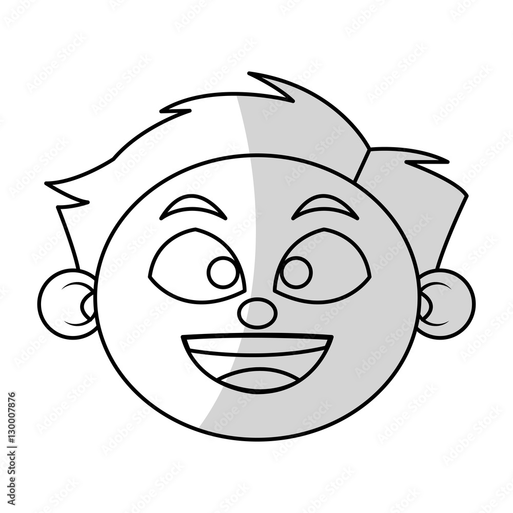 Boy cartoon icon. Kid childhood little people and person theme. Isolated design. Vector illustration Boy cartoon icon. Kid childhood little people and person theme. Isolated design. Vector illustration
