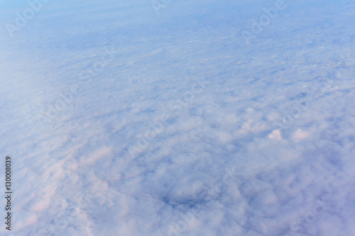 sky clouds flight