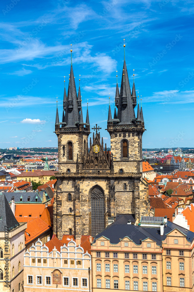 Old Town square in Prague