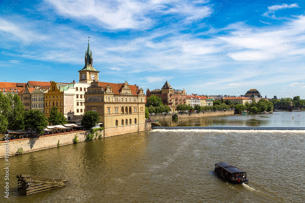 Vltava River in Prague
