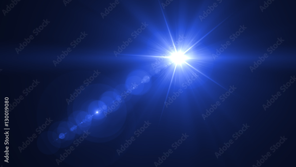 Fototapeta premium abstract lens flare
