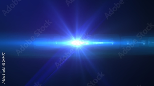 Lens Flare light over Black Background. Easy to add overlay or screen filter over Photos 