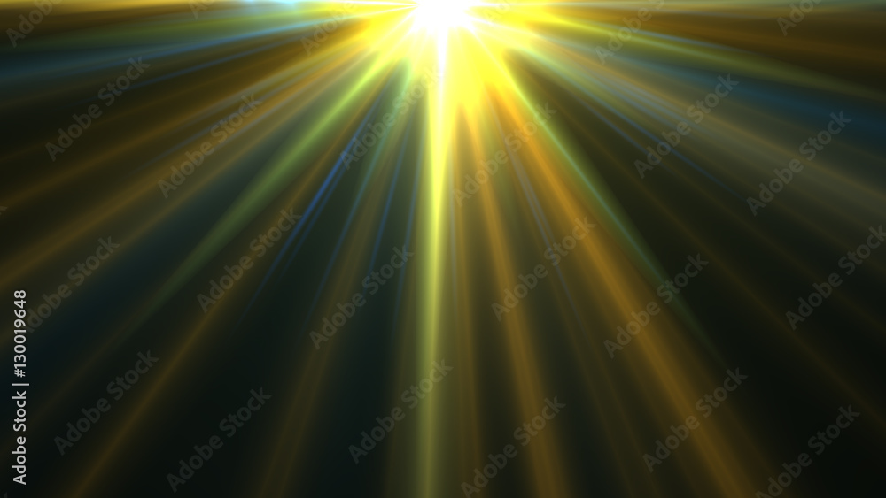 abstract lens flare