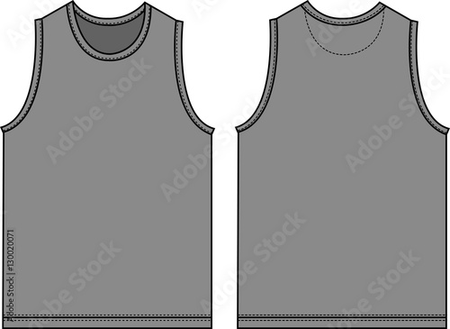 Tank top illustration [vector]