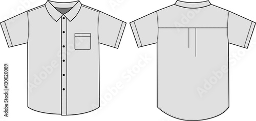 Button shirts illustration [vector]