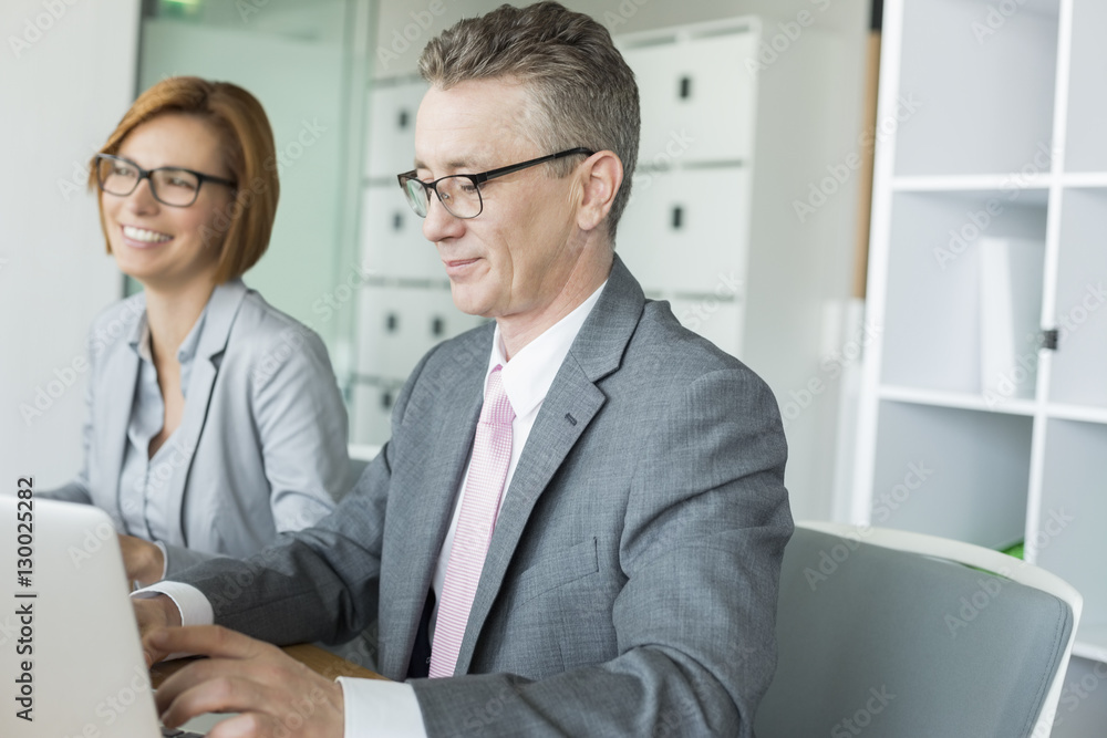 Business people working in office Business people working in office