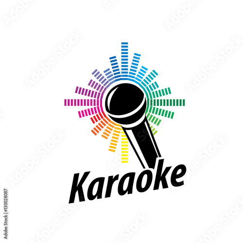 vector logo karaoke