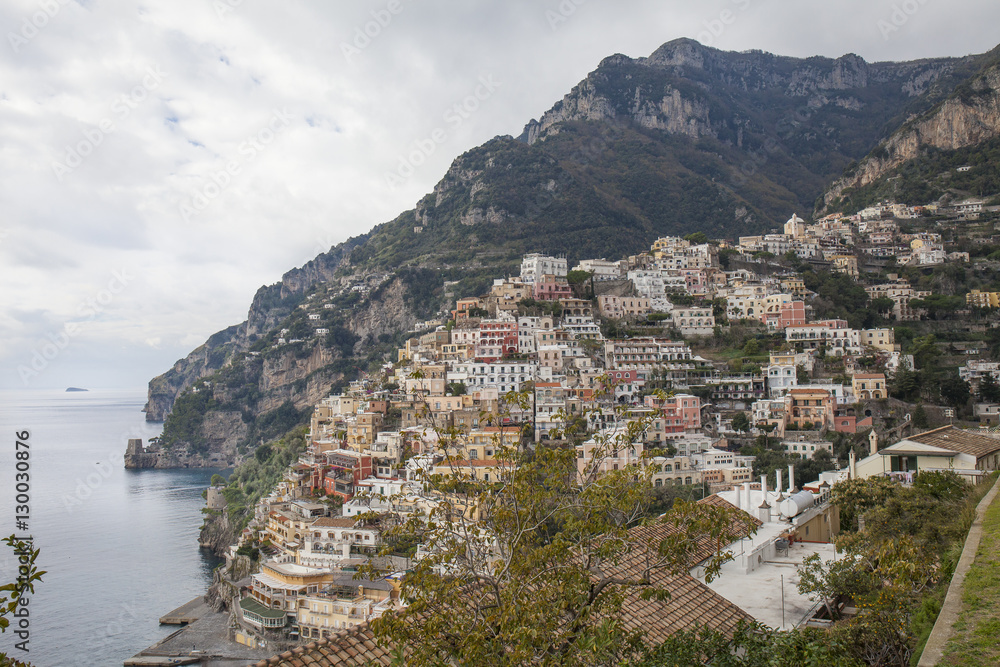 Positano : beautiful town in the Amalfi coast. Italy