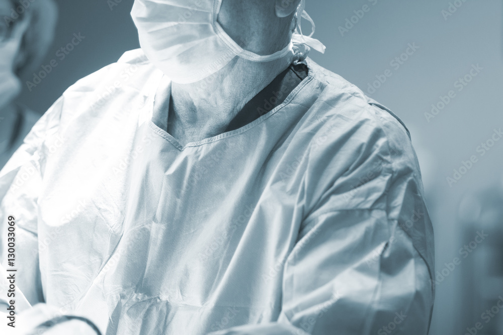Surgeon in hospital surgery Surgeon in hospital surgery