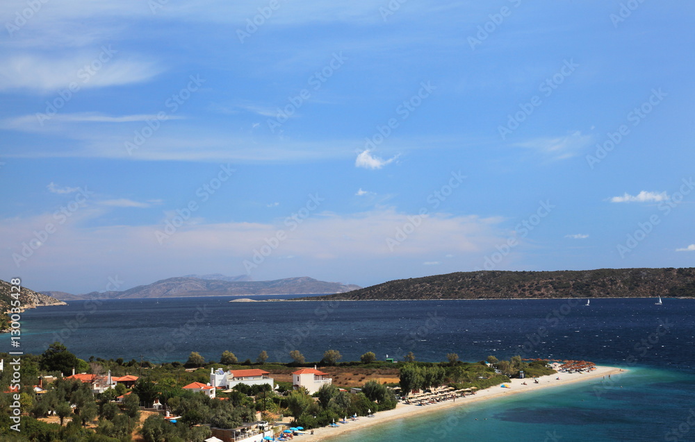 Alonissos Agios Dimitrios beach,Greece