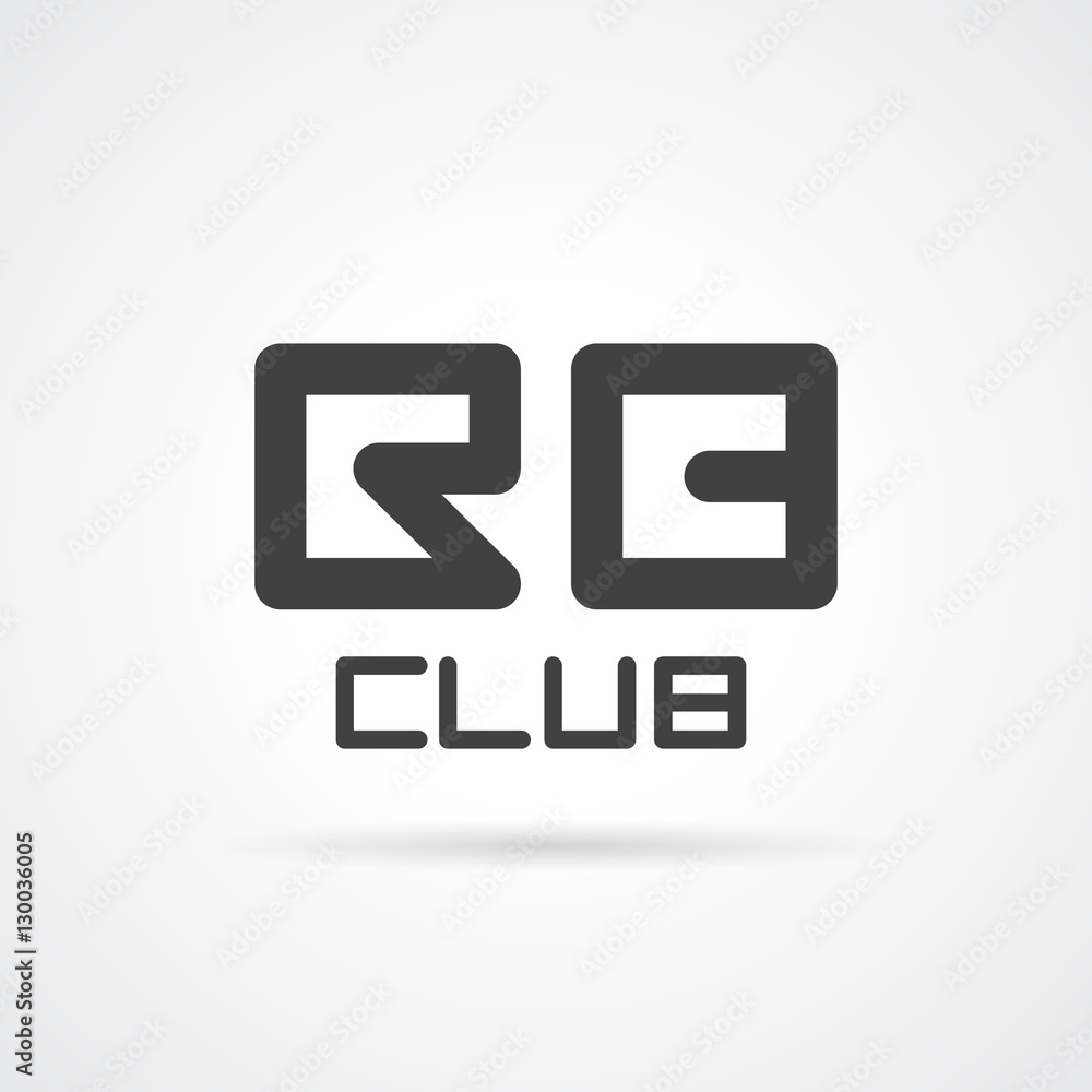 RC club symbol emblem sign RC club symbol emblem sign
